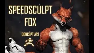 Speed Sculpt Zbrush - Fox Vilgür (character design #2)