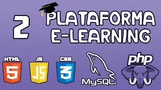 🟣 Crear LMS | Plataforma E-learning con PHP MYSQL | Crear Clase