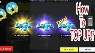 How to TOP UP using my Android Phone (Rules Of Survival) |Tagalog