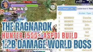 1.2 B damage ? Hunter 500 aspd build - The Ragnarok