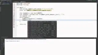 CPT-180-27-S2016 C++ Tokenizing Strings