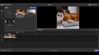 How to cut a video online with HTML5 Editor