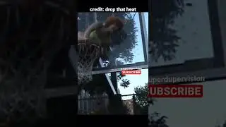 Ice Spice Climbing the Basketball Hoop for Munch Music Video 😱