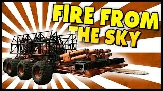 Crossout - RAIN FIRE FROM THE SKY! - Crossout Gameplay