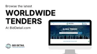 International Government Tender Website | Bid Detail