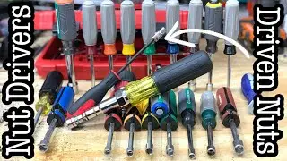 Nut DriverS Just a Screwdriver with a Socket Driven Nuts