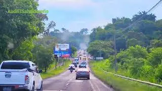 en esta parte de la autopista de oro en soyapango pasaba el tren de fenadesal  #audistreet