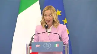 GIORGIA MELONI IN CONFERENZA STAMPA CON IL PRIMO MINISTRO DEL REGNO UNITO KEIR STARMER