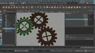 animating gears with expressions