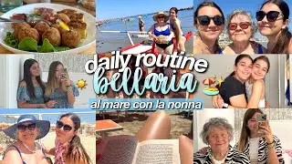 DAILY ROUTINE AL MARE A BELLARIA💛🏖
