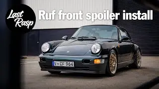 Porsche 964 - Ruf spoiler install