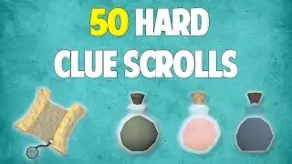 Runescape 2018 | Loot from 50 Hard Clue Scrolls