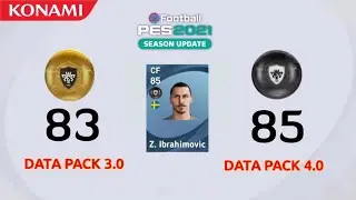 Gold To Black Upgrades Players || New Winter Update || Rating Upgrades || Pes 2021 Mobile