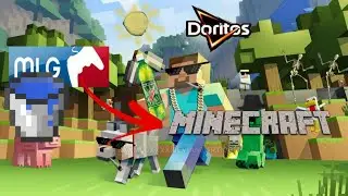 TENTANDO FAZER UM MLG NO MINECRAFT ;-;