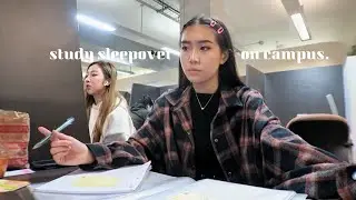 3 day study sleepover at college/uni campus (exam cram)