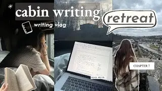 cozy writing retreat in a cabin (vlog) ‧₊˚☕🧸 seeing castles, writing inspiration, exploring belgium