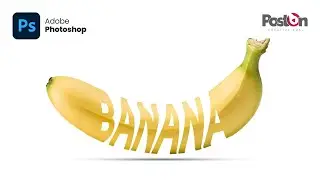 Text Effect - Banana - Photoshop Tutorial 
