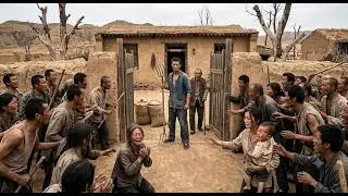 Reborn in famine magic spring fills my barn Greedy villagers come to rob I guard my family and grain
