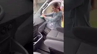This was gross 🤢 Thankfully these cleaning tools made it easier! #momof5 #momcar #carcleaning