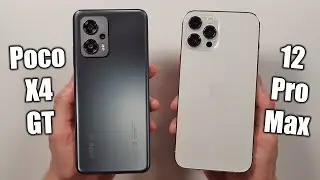 Poco X4 GT vs iPhone 12 Pro Max 🔥 Speed Test