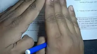 Surface area n Volume Part-5