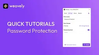 How to Password Protect a Form Generated from Figma