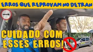 Mistakes that will cause you to fail the DMV test! 🚨 See what NOT to do/practical DMV test