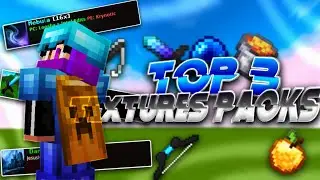 TOP 3 MEJORES TEXTURE PACKS PVP PARA MCPE 1.16 // SKYWARS, BEDWARS, UHC //