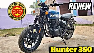 Royal Enfield Hunter 350 complete review dual ABS 350 cc engine mileage