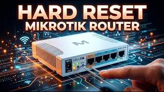 How to Hard Reset Mikrotik Router | NETKH168