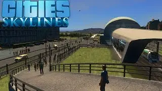 University & Transport Hub! - (Cities Skylines) #3