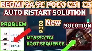#mt6357crv boot sequence#pococ31 c51 #mi9t #pococ3  auto on off solution|poco 9a ristart solution