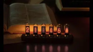 Nextube - A retro nixie clock inspired modern display