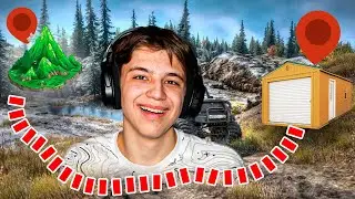 КТО БЫСТРЕЕ ДОБЕРЕТСЯ ДО АЗС!? НАПРЯЖЕННАЯ ГОНКА ЧЕРЕЗ ВСЮ КАРТУ! SNOW RUNNER