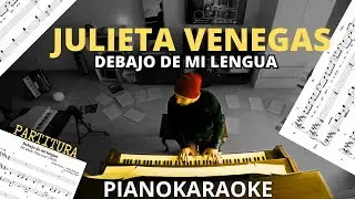 Julieta Venegas - Debajo de mi lengua (Partitura + PianoKaraoke)
