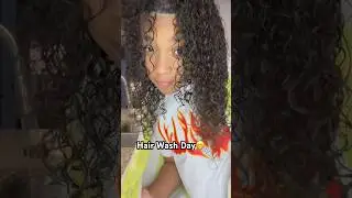 Hair wash day😁 #shorts #hairgoals #kddakid