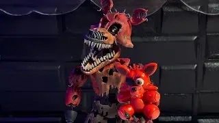 NIGHTMARE FOXY ARTICULADO #fnaf #fnaf4 #nightmarefoxy #fnaffigures