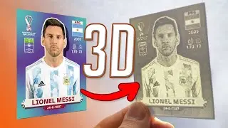 2D to 3D Image (Lithophane) - Figurine of Messi in 3D! - 3d print