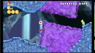 New Super Mario Bros. Wii - World 1-2 - Saving Toad