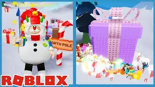 Holiday Update! Unlocking Giant Present & Godly Pets! - Roblox Unboxing Simulator