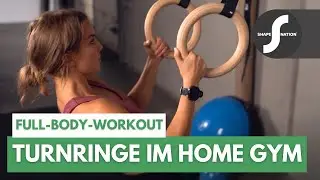 Turnringe ⇒ 9 Übungen für dein Full Body Workout