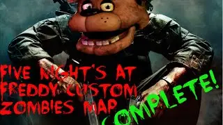 Five Nights at Freddy's Zombies COMPLETE Call of Duty Map
