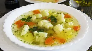 Постный Легкий Овощной Суп! Ну, Очень Вкусный и Быстрый Рецепт