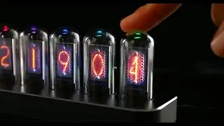 NovelLife Tube Clock Button Operation Video
