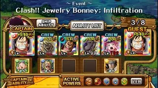 ☆13 Clash Jewelry Bonney: Infiltration 60 Stamina - Straw Hat Pirates