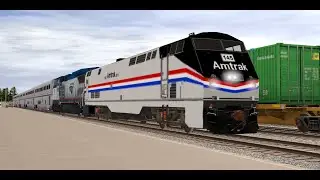 Trainz 2019 RARE duo engines on Amtrak