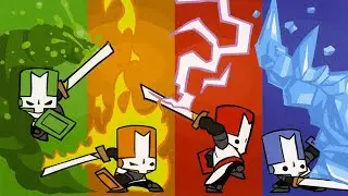 Продолжение CASTLE CRASHERS с Даней и Егорчиком
