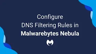 Configure DNS Filtering Rules in Malwarebytes Nebula