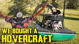 WE ACTUALLY did it // The RDD HOVERCRAFT