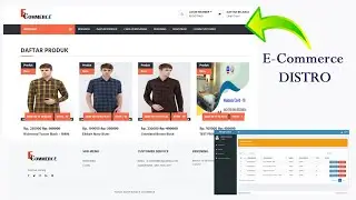 Sistem Informasi E-Commerce Distro dengan dengan menggunakan bahasa  Pemrograman PHP Native